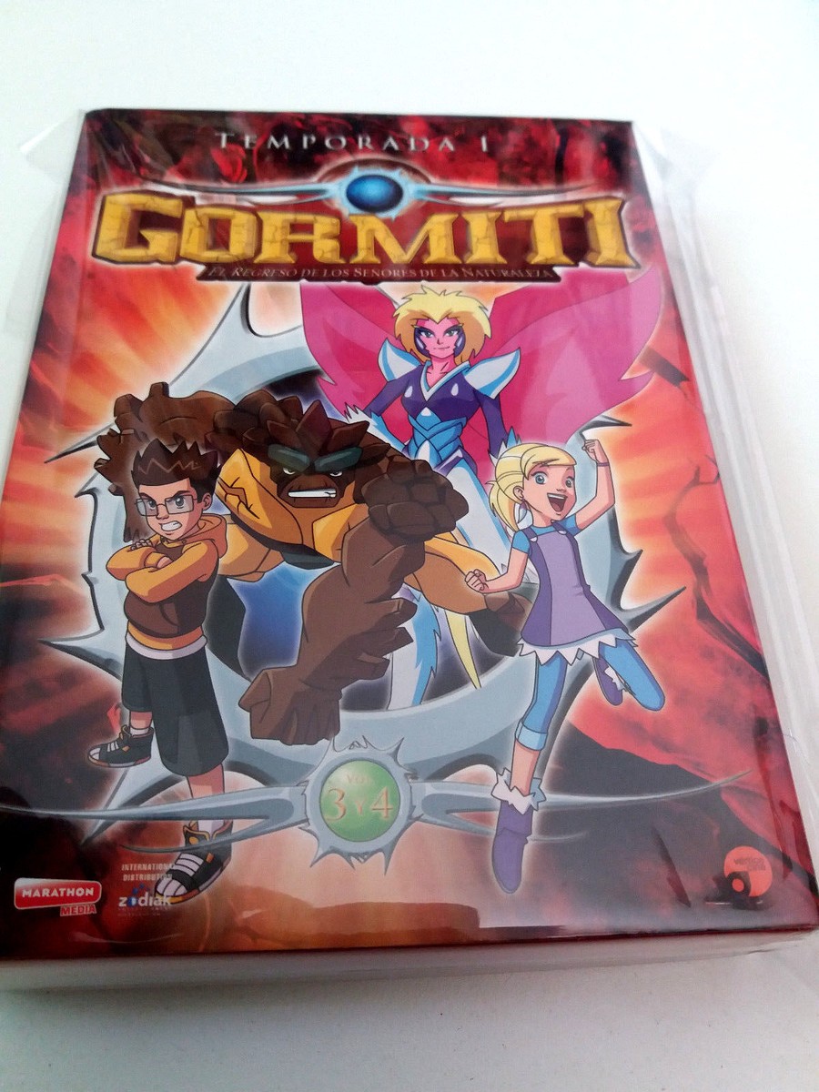 Gormiti Temporada Gormitis De Tierra Dvd 