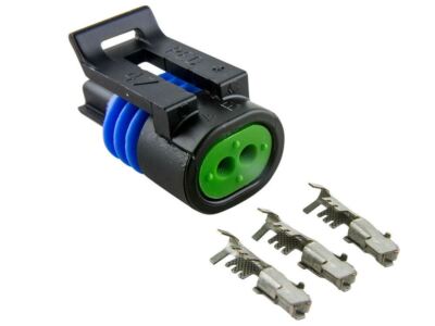 Intake Air Temperature IAT Sensor Connector Kit M/P GM 5.0L TPI LB9 (85-92)