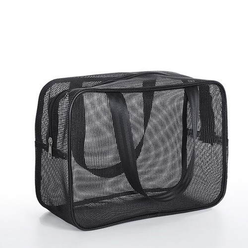 Cosmetic Pouch Mesh Makeup Bag Travel Storage Organizer Case Zipper Pouches# - Picture 10 of 22