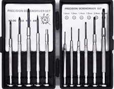11 Pieces Mini Precision Screwdriver Set Tool Laptop Watches Mobile Repair Micro
