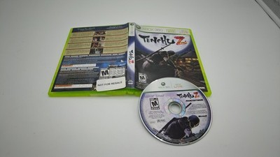 Tenchu Z (Microsoft Xbox 360, 2007)  No Manual 