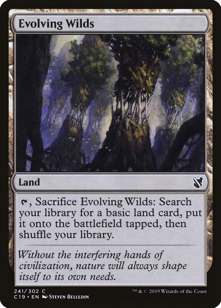 Evolving Wilds241MagicCommander 2019C19LPCommonEN