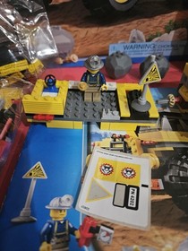 Partially Built Lego 4202 City Mining Truck Open Box.  