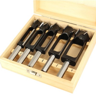 Sinoprotools Holzdübelschneider-Set 5 Stück 3/8 bis 1 Zoll Bohrer