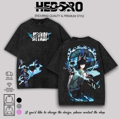 Miyabi x Yixuan ZZZ Zenless Zone Zero Tshirt, Unisex Ultra Cotton
