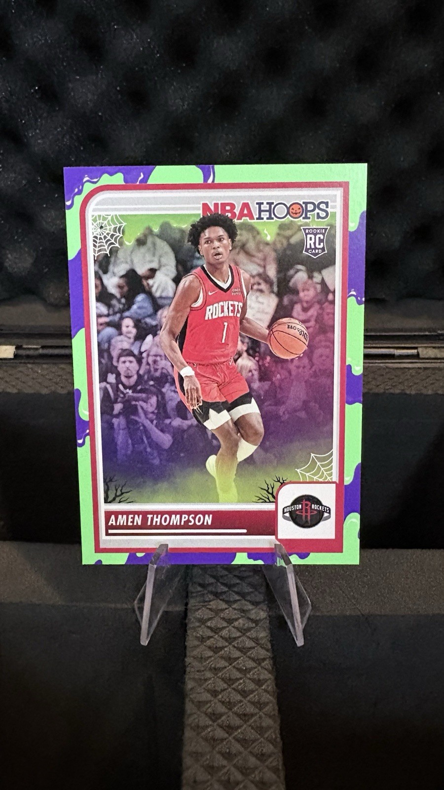 2023-24 Panini Haunted Hoops - Amen Thompson #86 Slime (RC)