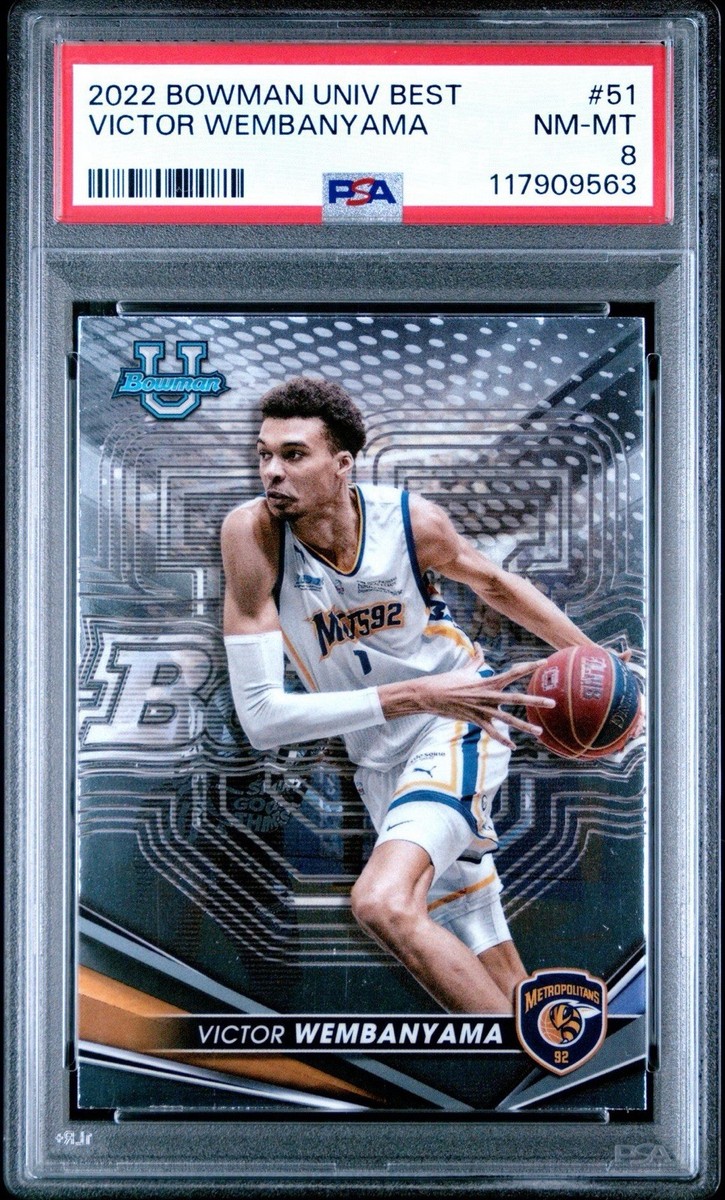 シングルカード 22-23 Bowman Best RCVictor Wembanyama 2022-23 Bowmans Best U Victor Wembanyama REFRACTOR AUTO