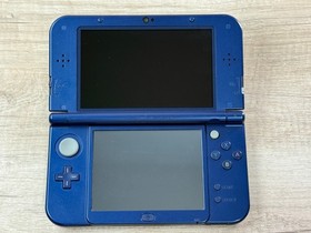 Nintendo New 3DS XL Metallic Blue Console With BOX Tested Japan D6129
