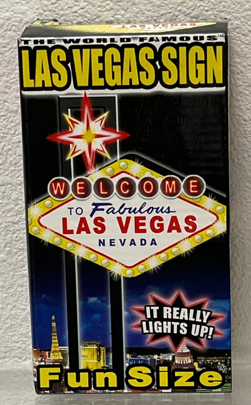 Welcome to Fabulous Las Vegas Nevada Desk Top Sign