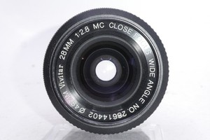 Vivitar 28mm f/2.8 Close Focus Wide Angle Lens - Canon FD Mount