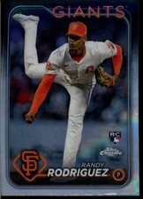 2024 TOPPS CHROME UPDATE REFRACTORS BASEBALL CARD SINGLES U PICK ROOKIE RC
