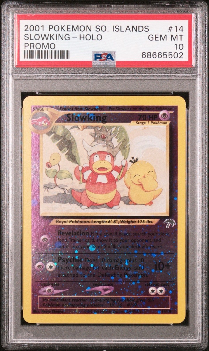 2001 Pokemon Slowking Southern Islands Reverse Holo Promo #14
