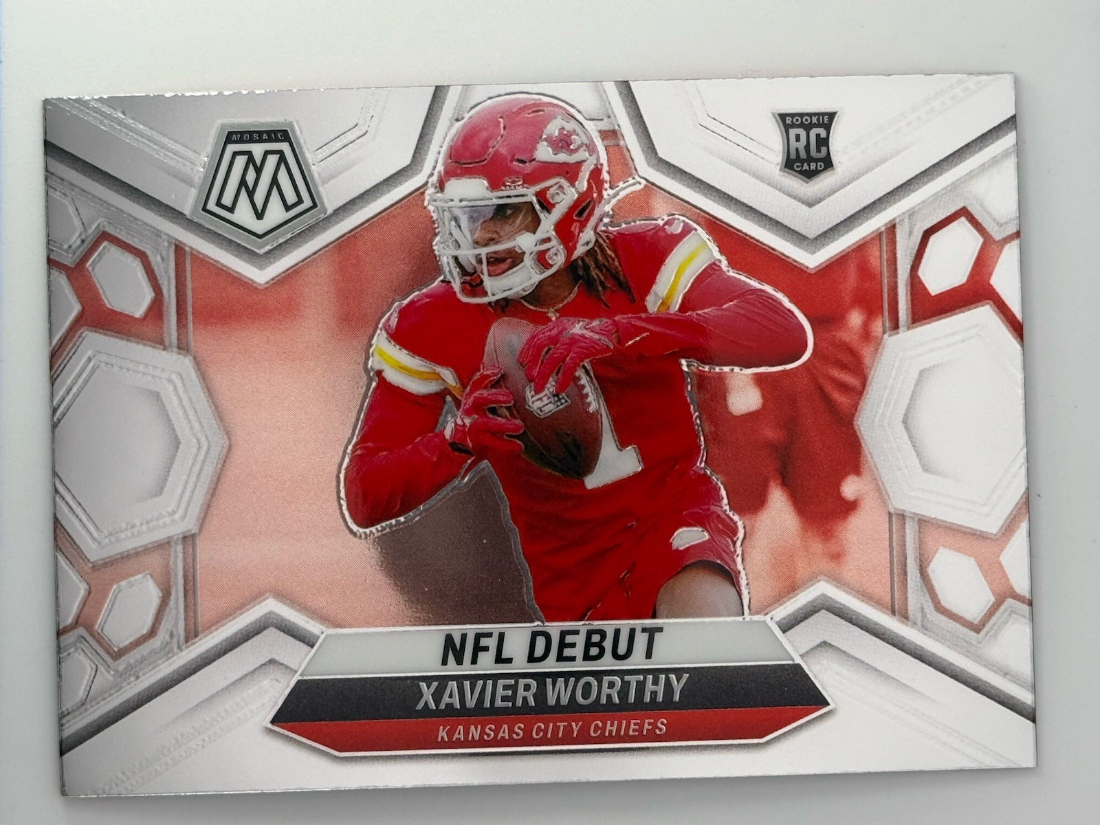 2024 Panini Mosaic - NFL Debut Xavier Worthy Rookie #285 (RC)