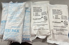 5 Desi-pac 16 Unit Bags Great For Gun Safe/Basement Moisture Absorb