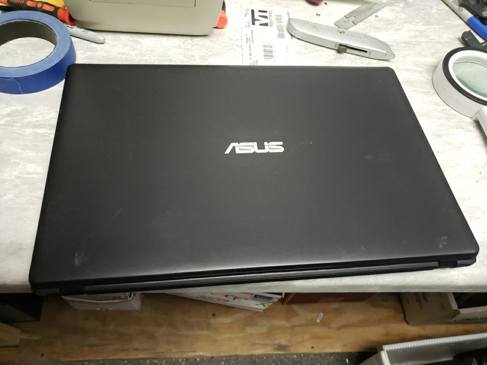 Asus X55C Intel 2 core 2.16GHz no power cord 4gb ram read ad free ship - Image 3 of 4