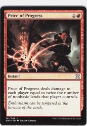 Price of Progress Eternal Masters #141 Uncommon