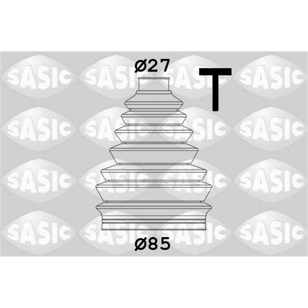 Sasic Achsmanschette Satz Radseitig Passend FüR Renault 19 21 25 Espace Laguna S-image