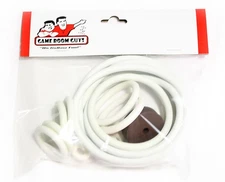 Gottlieb Pop a Card Pinball Machine Replacement Repair Rubber Ring Kit White