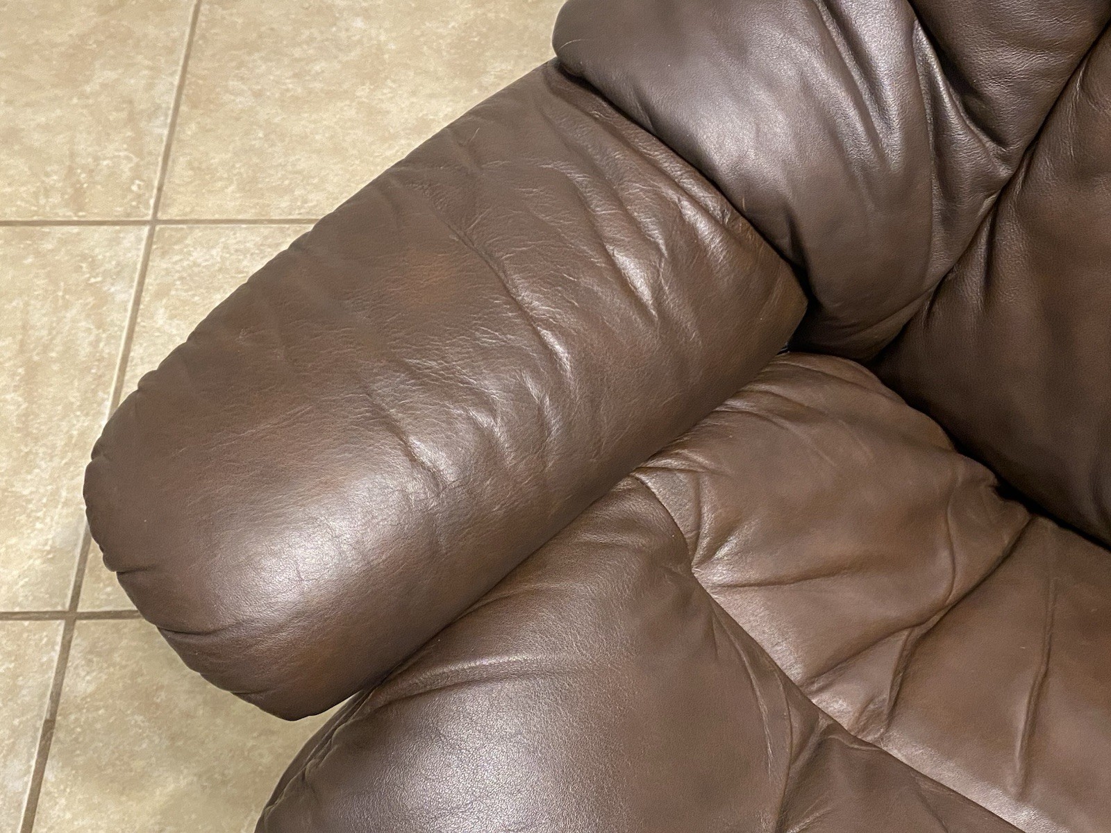 Ekornes Stressless Leather Recliner Chair & Ottoman Large Reno Norway Furniture