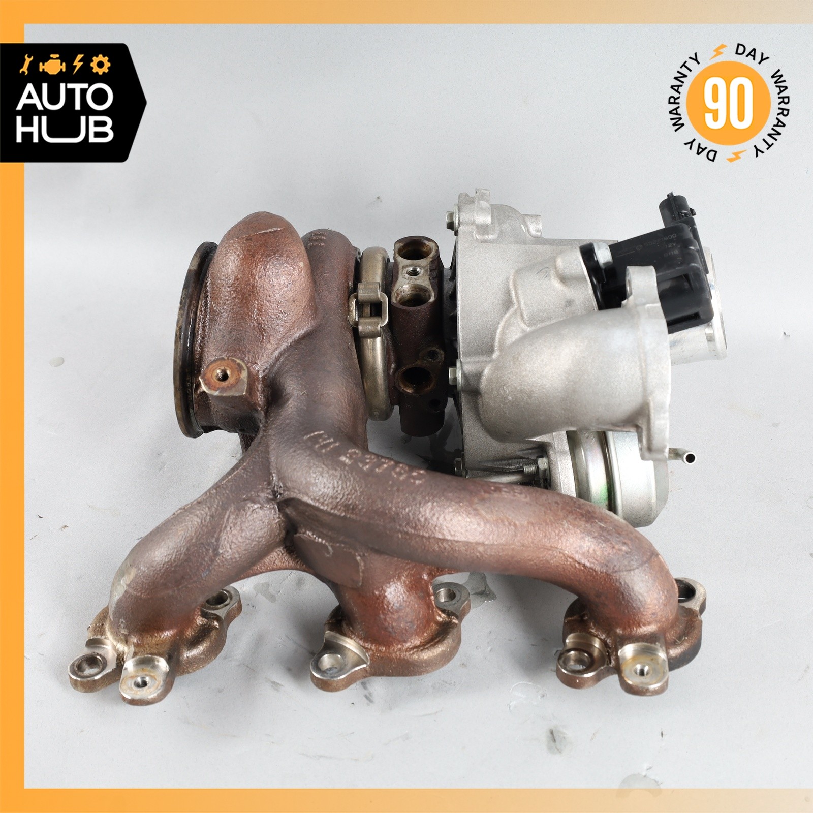 14-24 Maserati Ghibli M157 Levante Left Turbocharger Turbo Charger Manifold OEM