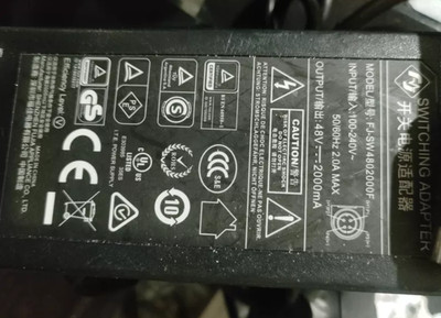 FUJIA FJ-SW4802000F 4-pin 48V 2A Netzteil-Adapter-Ladegerät