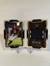 Nico Collins 2021 Playbook Freshman Booklet RP #38/175 Texans