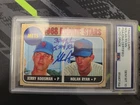1968 Topps #177 Nolan Ryan / Jerry Koosman RC Signed & Inscribed PSA Auto 10