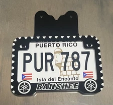 YAMAHA BANSHEE Acrylic License Plate kit