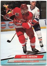 1992-93 Fleer Ultra #45 Jimmy Carson Detroit Red Wings