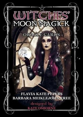 Witches' Moon Magick Oracle Cards by Flavia Kate Peters (English) Book & Merchan