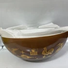 Vintage Pyrex Early American Cinderella Mixing Bowl Set Of 4