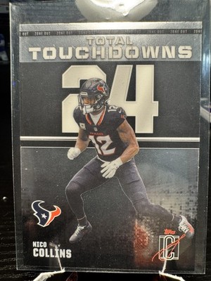 2025 Topps Signature Class #ZO-3 Nico Collins Zone Out