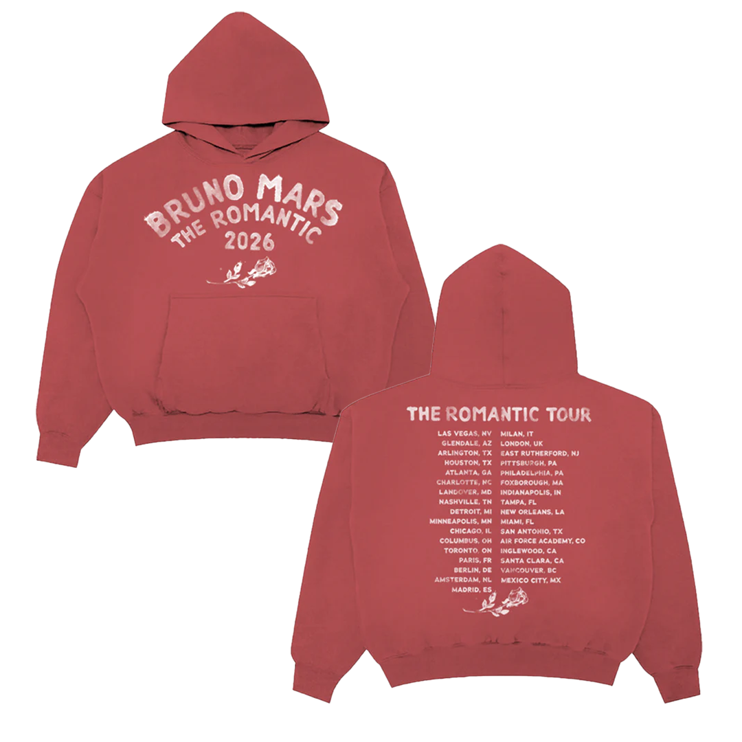 Bruno *Mar 2026 The Romantic Tour Hoodie All Size | eBay