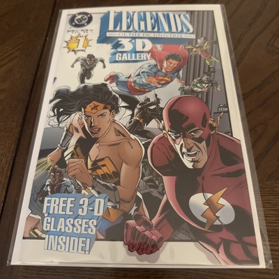 Legends of the DC Universe 3-D Gallery #1 (DC Comics December 1998)