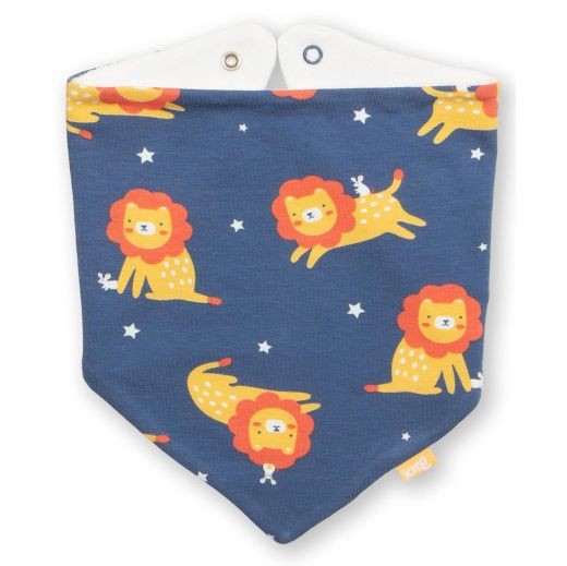 Kite Clothing Organic Cotton Baby Bib Lion & Mouse