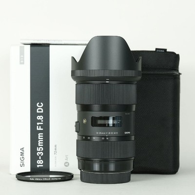 SIGMA 18-35mm F1.8 DC HSM | Art Canon EF Mount Working