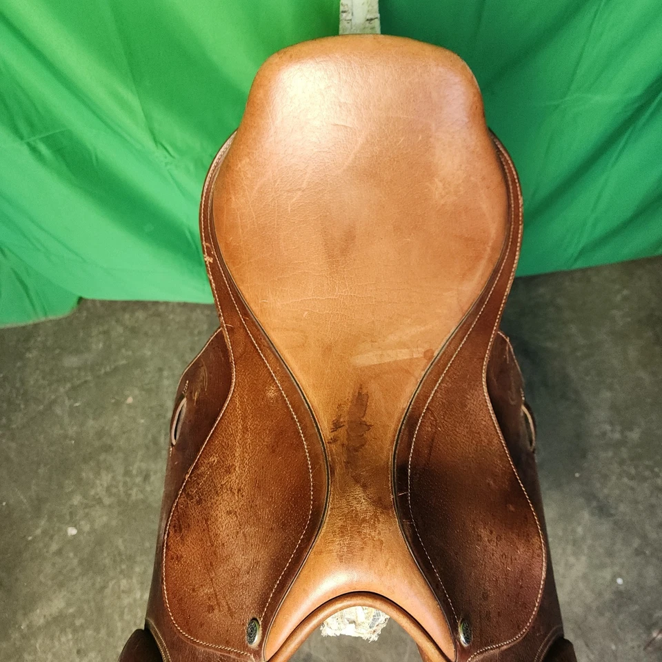 Sillín inglés de salto de contacto cercano Pessoa de 17" - XL Foto 3 de 4