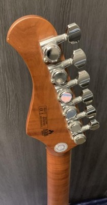 Bacchus TACTICS 24-ASH/RSM Electric Guitar, 24F, Tele Style, H/H, Trem, Used