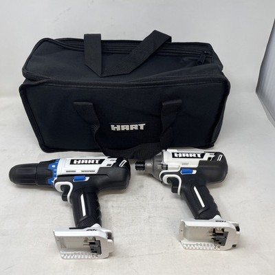 Hart 20V 1/2'' Drill Driver HPDD01VN & 1/4'' Impact Driver HPID01VN W/ Bag *No Bat