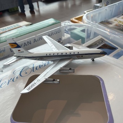 1:400 Aeroclassics Lufthansa Boeing 720-030B D-ABOR Ultra Rare Edition.