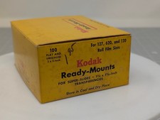 Vintage Kodak Ready-Mounts 126 Film Size  2x2...