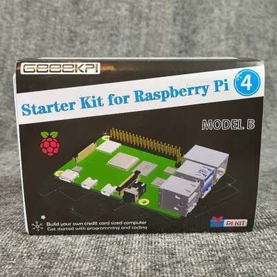 GeeekPi Starter Kit for Raspberry Pi 4 8GB Model B New