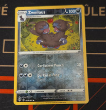 Pokémon TCG Zweilous 109/189 Darkness Ablaze Reverse Holo English Nintendo 2020