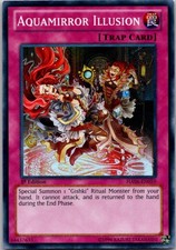 Aquamirror Illusion Super Rare Hidden Arsenal 6: Omega Xyz HA06-EN059 NM 1st Edi