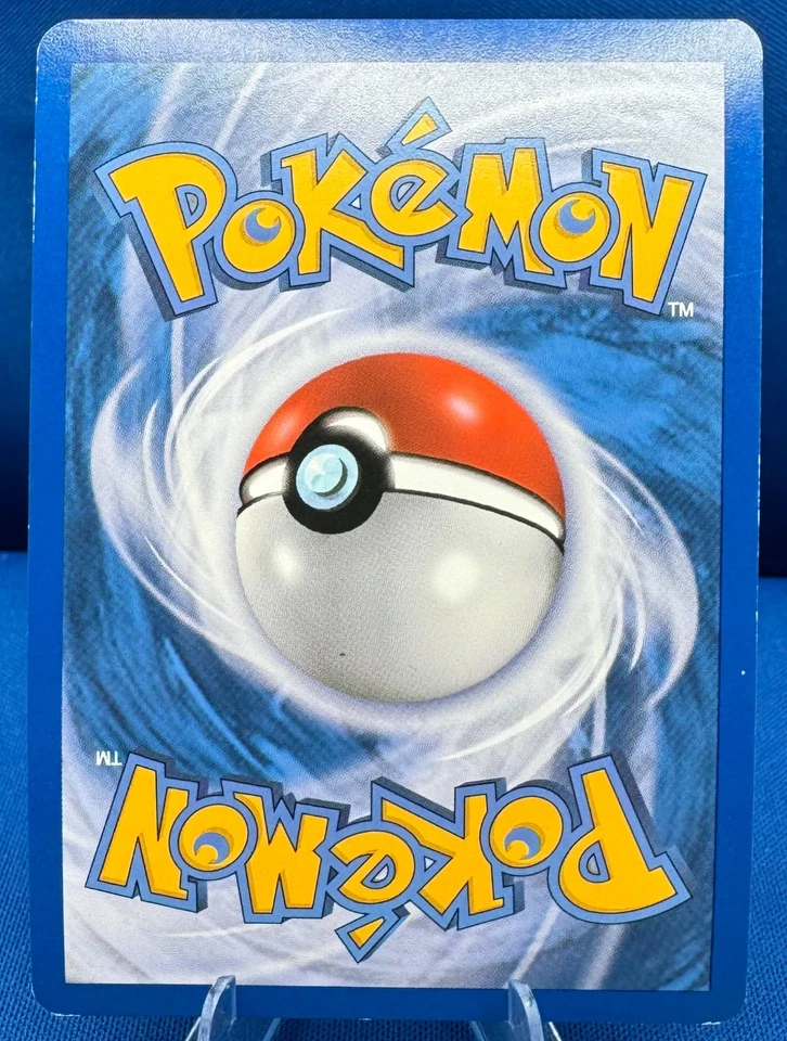 Pokemon HGSS STAFF Stamped PRERELEASE HS UNLEASHED BLASTOISE HOLO w/SWIRL PROMO - Image 2 of 2