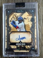 2024 Wild Card 5 Draw Vintage Kings Blue Adrian Pinto #5CDCL-APA Auto 1/1