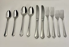 Towle Stainless Steel Santa Barbara 2 Place Settings 10 Pc Lot 18/8 Korea