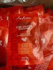  175 PACKETS Shea Moisture Red Palm Oil  Cocoa Butter Curl Stretch Pudding