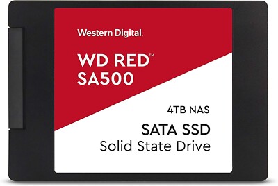 WD Red SA500 4TB SATA SSD 2.5インチ Western Digital Red SA500 4TB 2.5