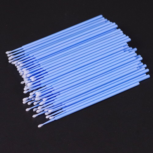 100Pcs Cotton Buds Disposable Ergonomic Design Eyelash Extension Micro Swab Mini - Picture 19 of 37